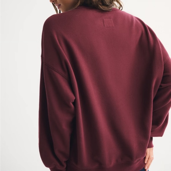 A&F Boston Plaid Sunday Crewneck Sweatshirt - Picture 6 of 12